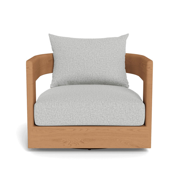 Victoria Teak Swivel Lounge Chair by Harbour