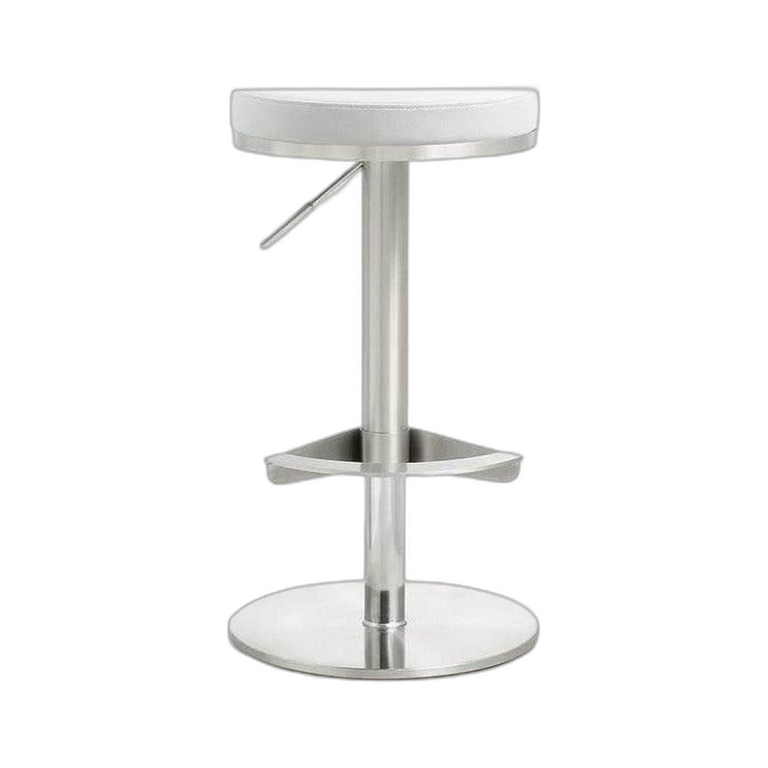 Victory Stainless Stool — pure white cutout