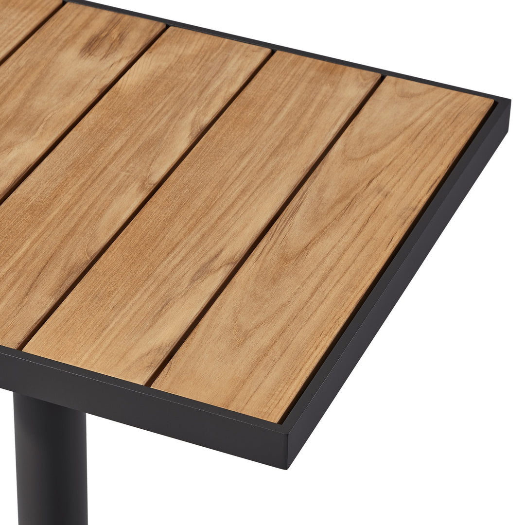 Vienna 24x30" Rectangle Bistro Table by Harbour detail view 1