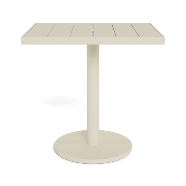 Vienna 24x30" Rectangle Bistro Table by Harbour in Aluminum Bone