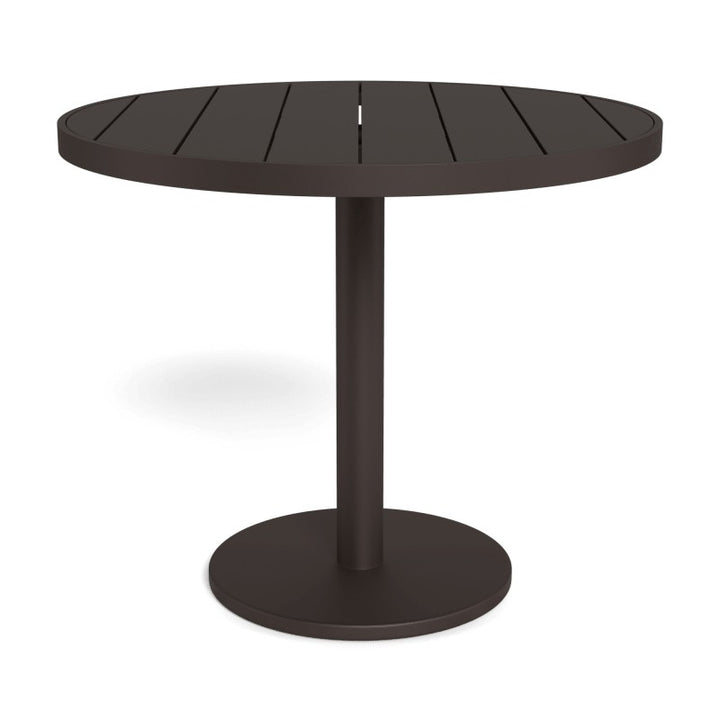 Vienna 36" Round Bistro Table by Harbour in Aluminum Bronze