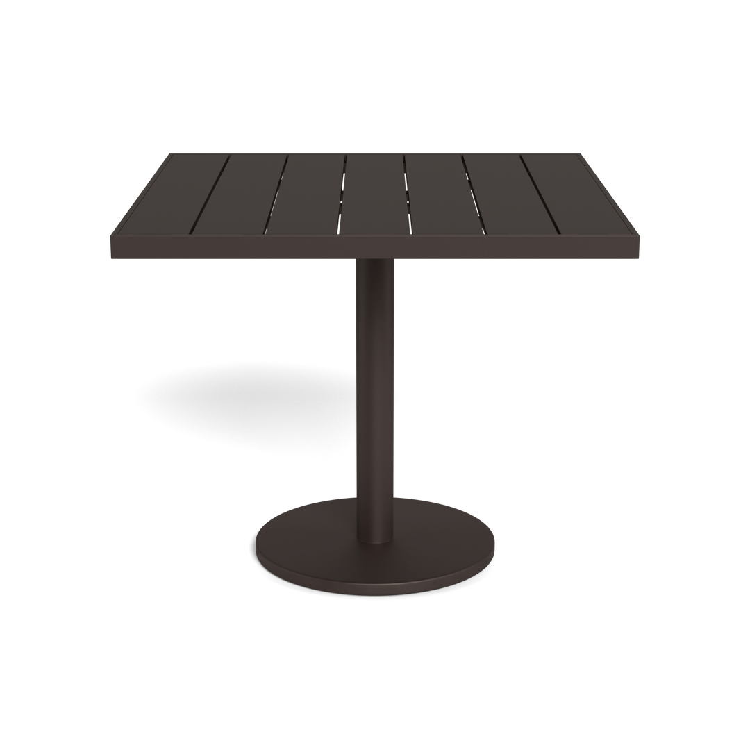 Vienna 36" Square Bistro Table by Harbour in Aluminum Bronze