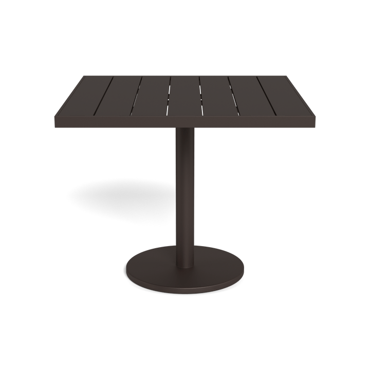 Vienna 36" Square Bistro Table by Harbour in Aluminum Bronze