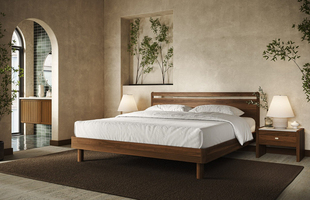 Vista Bed — lifestyle bedroom