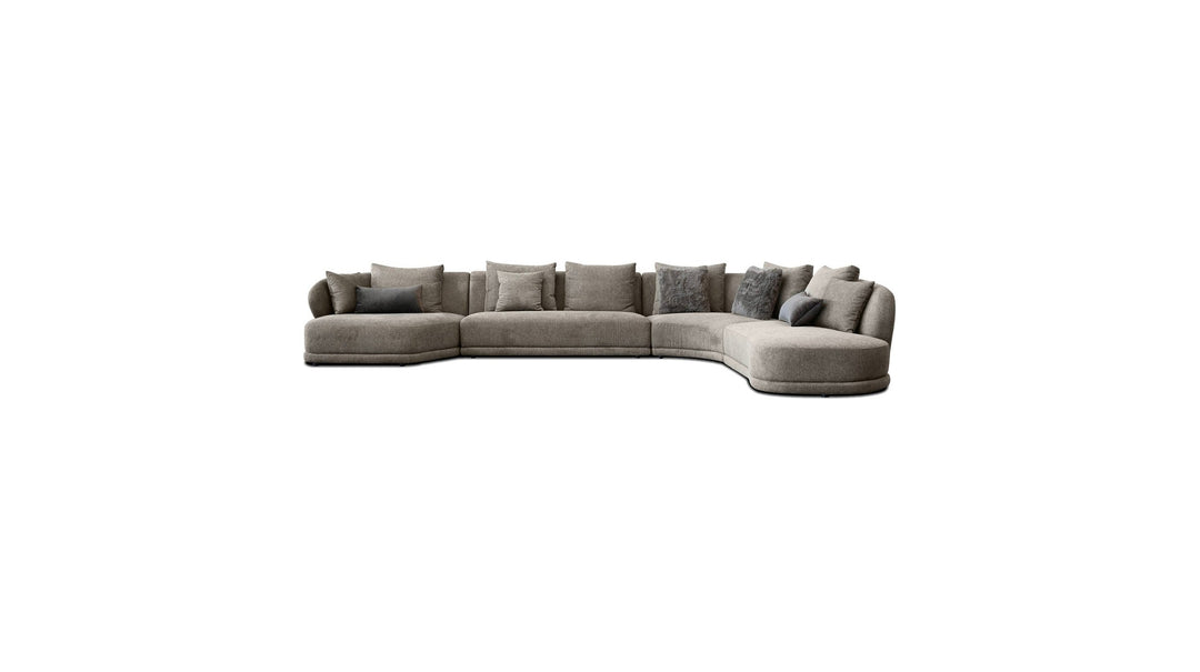 VOLTAIRE Sectional LSF Brindle Brown