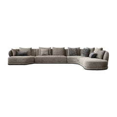 VOLTAIRE Sectional LSF Brindle Brown Mobital