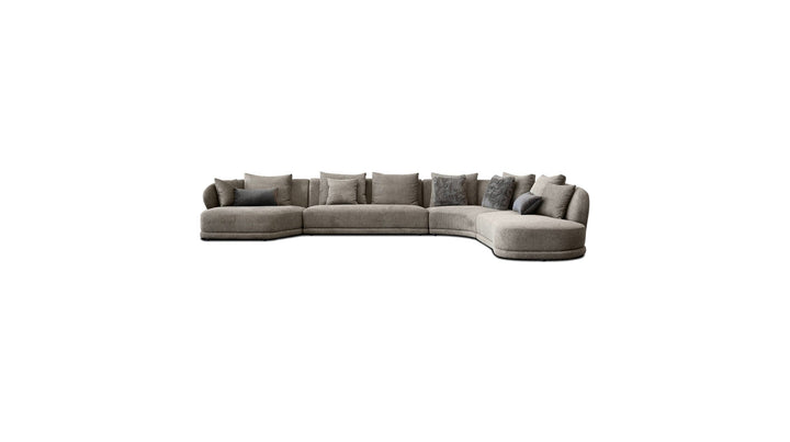 VOLTAIRE Sectional LSF Brindle Brown
