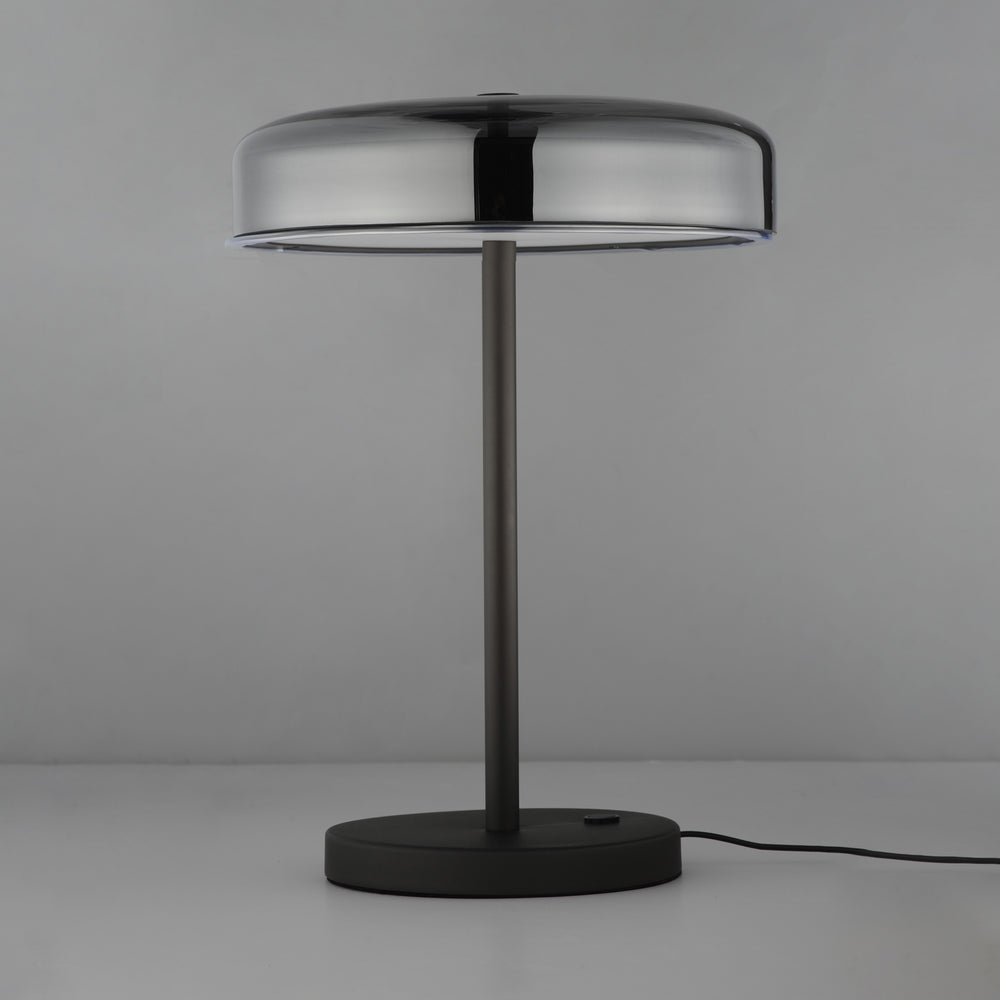 Voto LED Table Lamp by ET2 Lighting, styled view 1