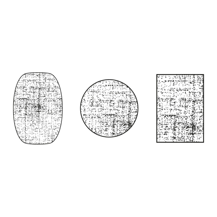 Vully Rug by Connubia line drawing