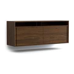 Wall Mounted 66-inch High 2-Door Media Cabinet Copeland Furniture