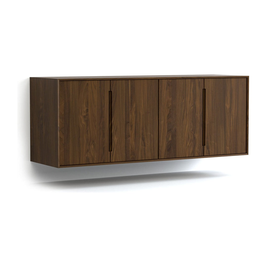 Wall Mounted 66-inch High 4-Door Storage Console Copeland Furniture