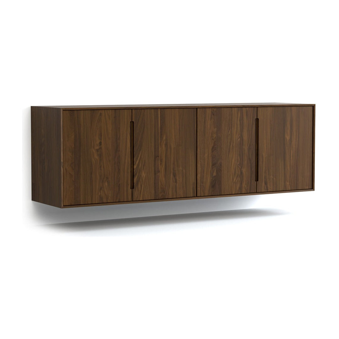 Wall Mounted 79-inch High 4-Door Storage Console Copeland Furniture