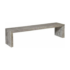 Waterfall Gray Bench Phillips Collection