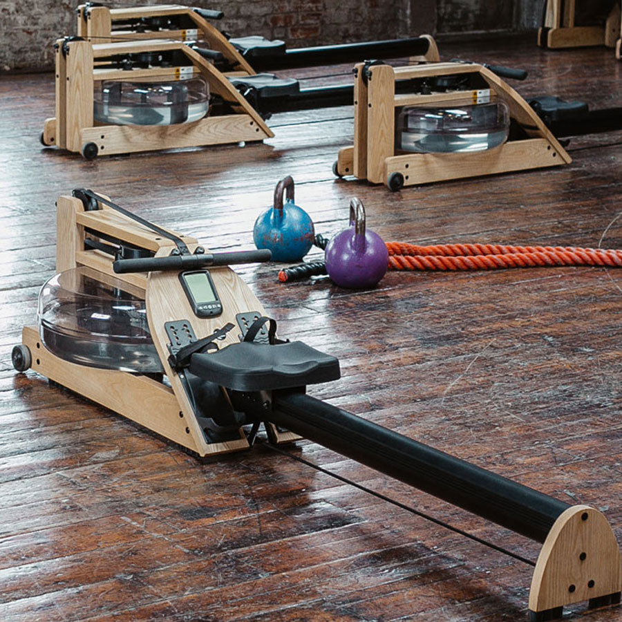 WaterRower A1 BLE Hybrid seat and monorail detail