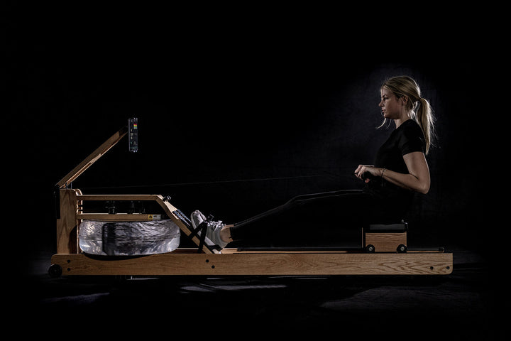 Wooden WaterRower lifestyle view