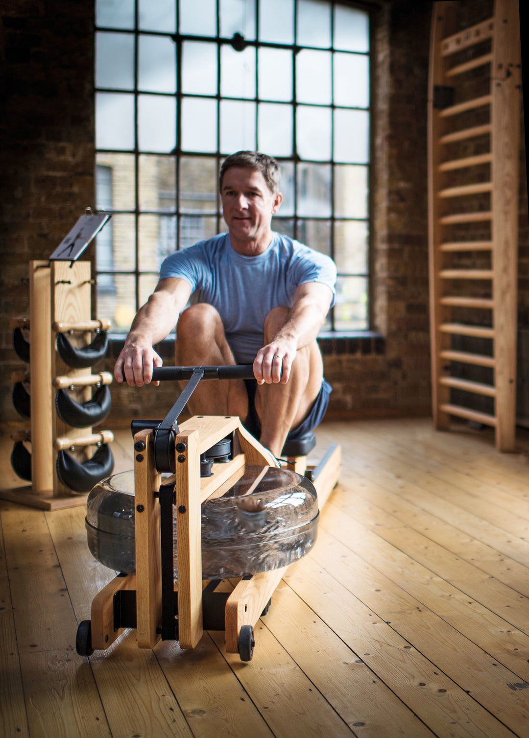 WaterRower in a contemporary interior