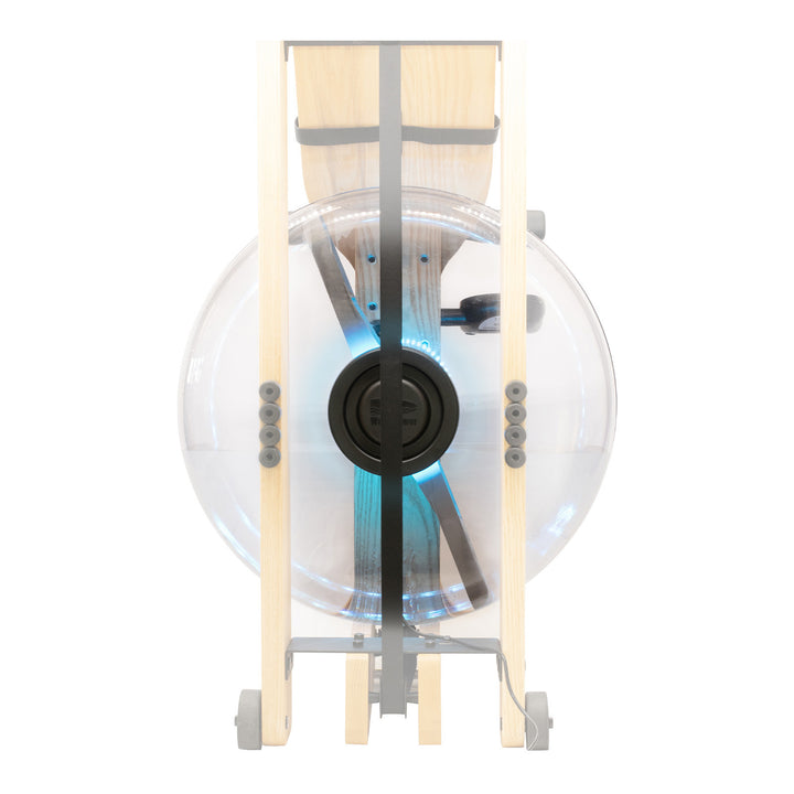 WaterRower LightRing illuminated without visible wall cable