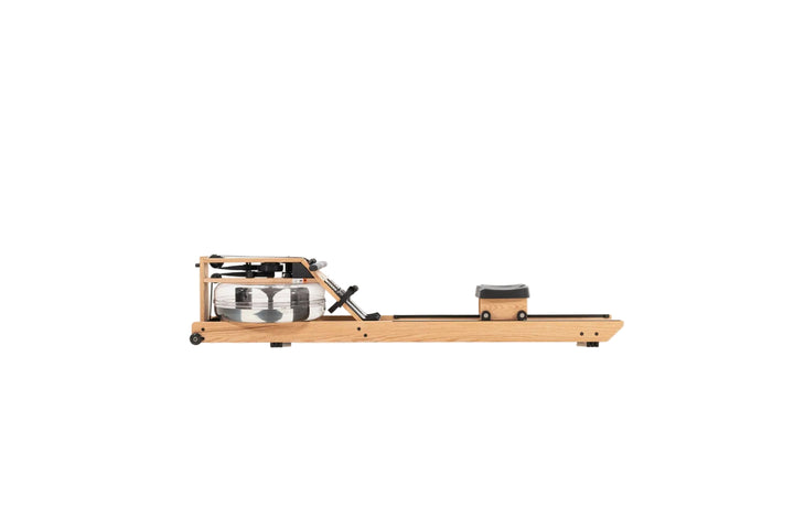 WaterRower Lite rowing machine on white background