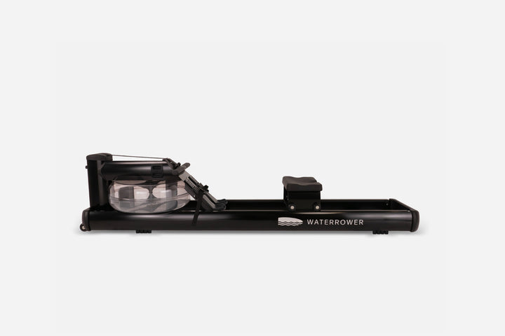 WaterRower M1 Metallic in Black on white background
