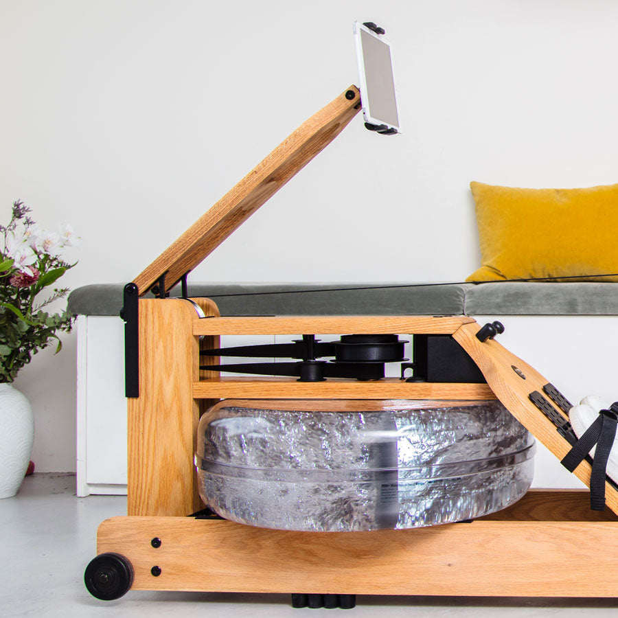 WaterRower Performance Ergometer folding phone and tablet arm