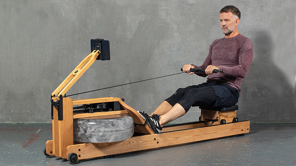 WaterRower Performance Ergometer in use