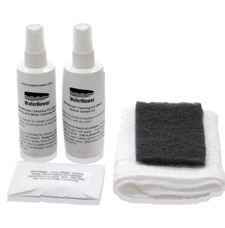 WaterRower Starter Kit cleaning supplies