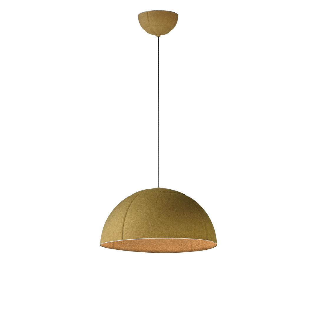 Wimbledon 16" LED Pendant by ET2 Lighting in Olive finish