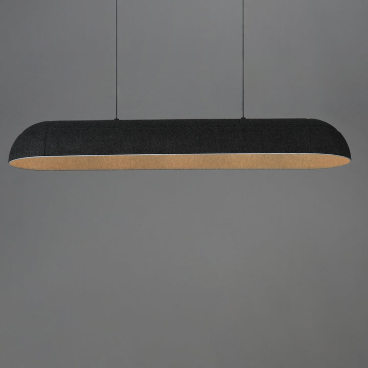 Wimbledon 41" LED Linear Pendant by ET2 Lighting, styled view 1