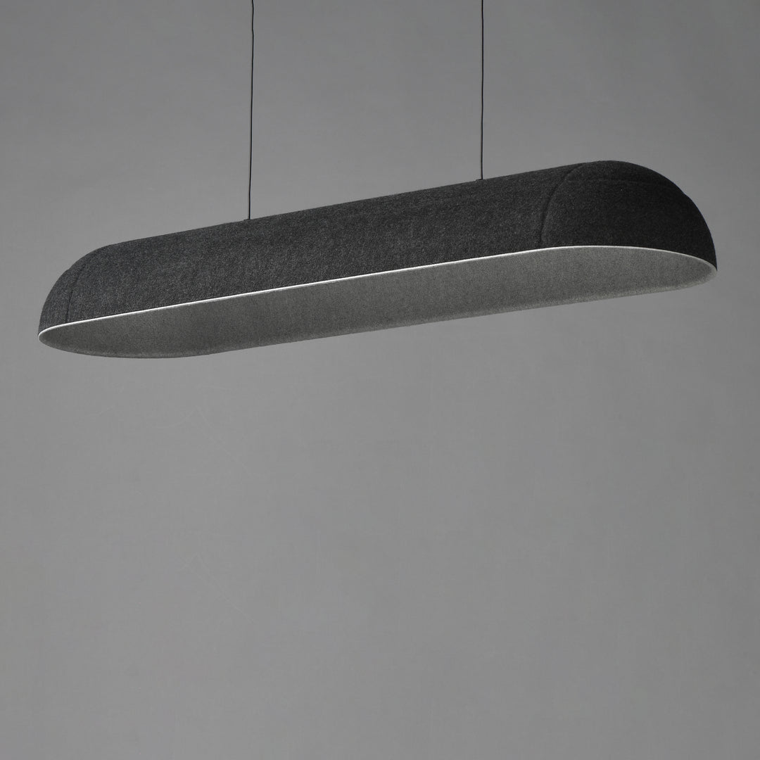 Wimbledon 41" LED Linear Pendant by ET2 Lighting, styled view 2