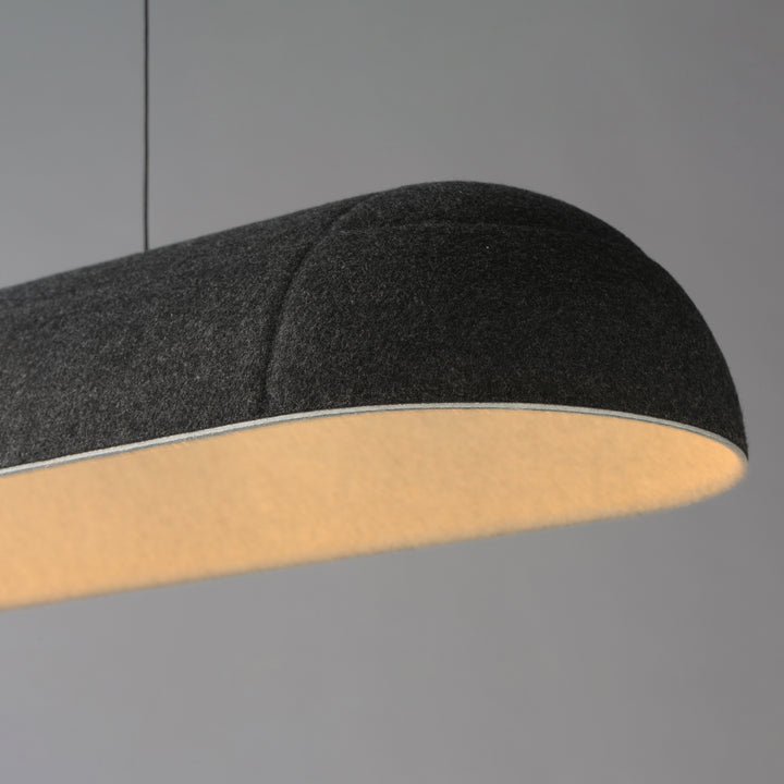 Wimbledon 41" LED Linear Pendant by ET2 Lighting, styled view 4