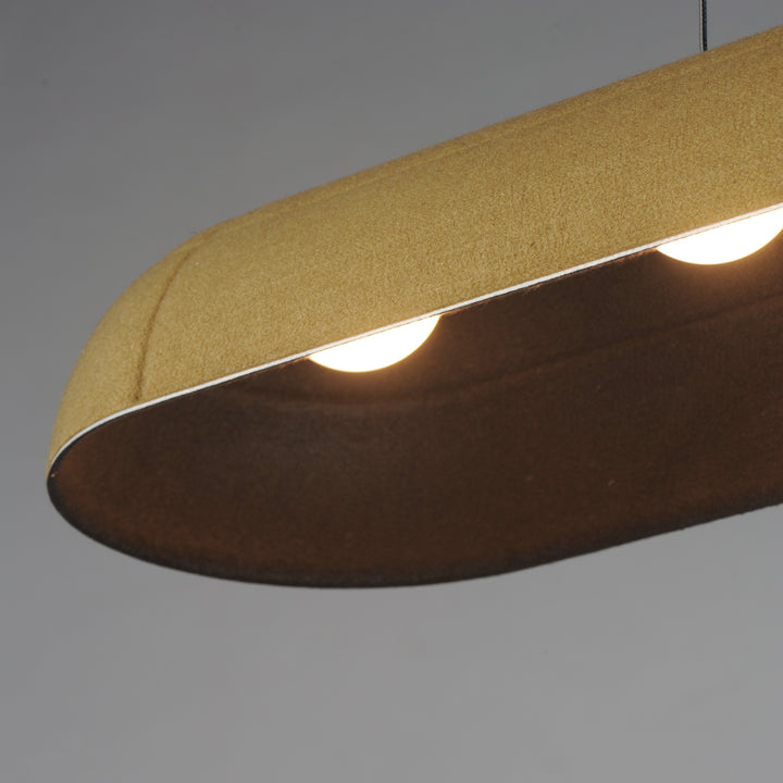 Wimbledon 41" LED Linear Pendant by ET2 Lighting, styled view 8