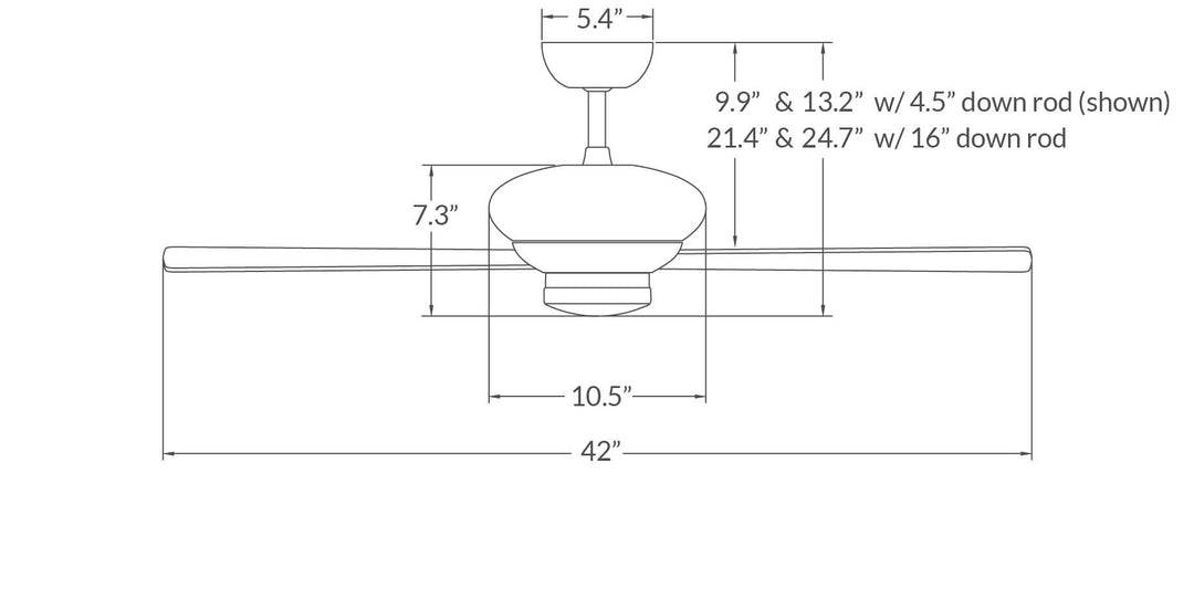 Altus Ceiling Fan by Modern Fan Co