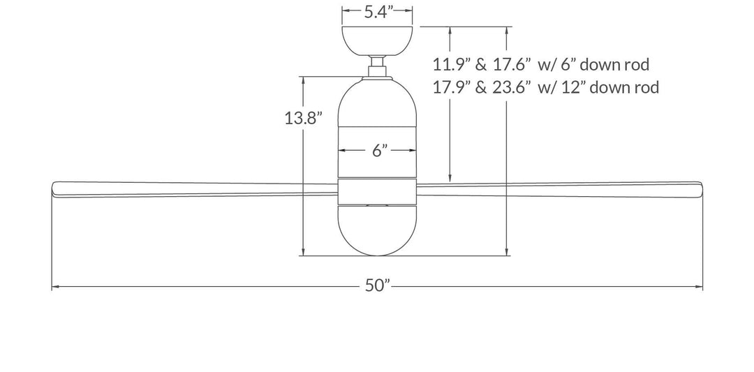 Cirrus DC Ceiling Fan by Modern Fan Co Modern Fan Co