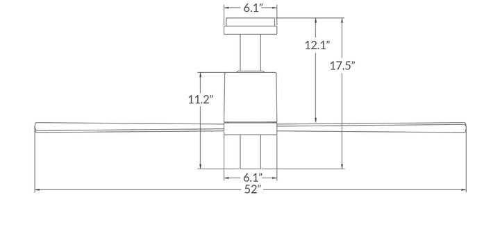 Pensi DC Ceiling Fan by Modern Fan Co