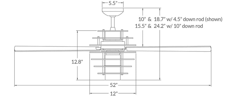 Stella Ceiling Fan by Modern Fan Co
