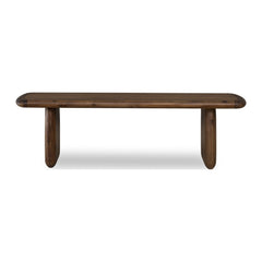 Xolani Dining Bench by Modus in Impala — product view on a white background