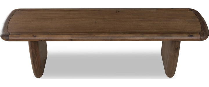 Xolani Dining Bench in Impala — product view on a white background