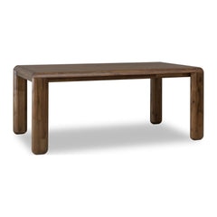 Xolani Leg Dining Table by Modus in Impala — product view on a white background