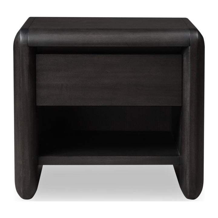 Xolani One Drawer Nightstand by Modus in Jaguar — on a white background