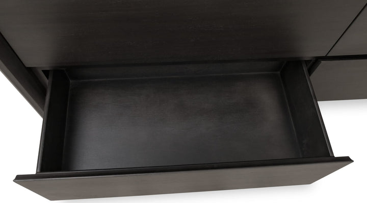 Xolani Six Drawer Dresser in Jaguar — detail view
