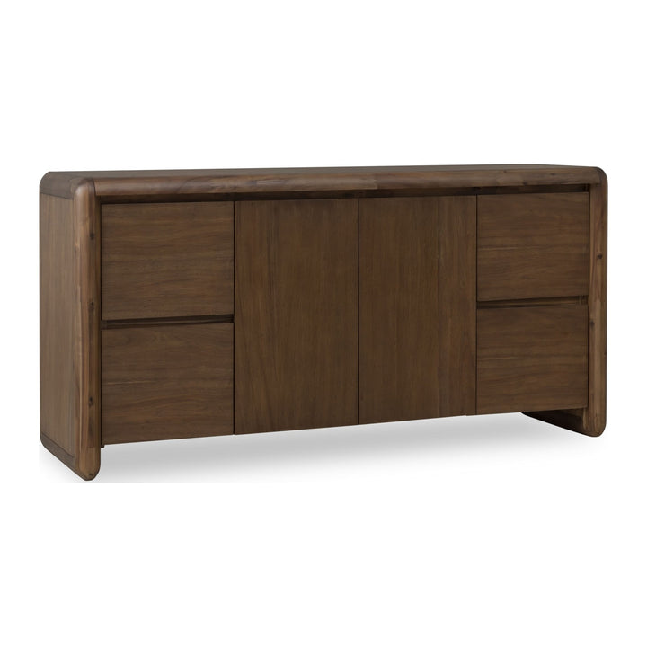 Xolani Two Door Four Drawer Sideboard by Modus in Impala — product view on a white background