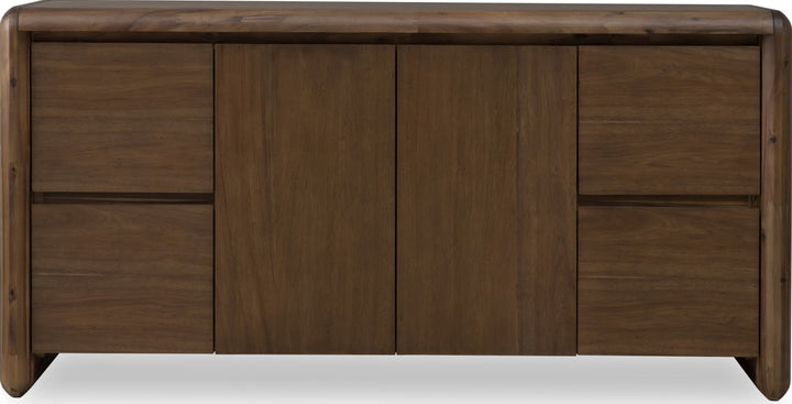Xolani Two Door Four Drawer Sideboard in Impala — lifestyle photo