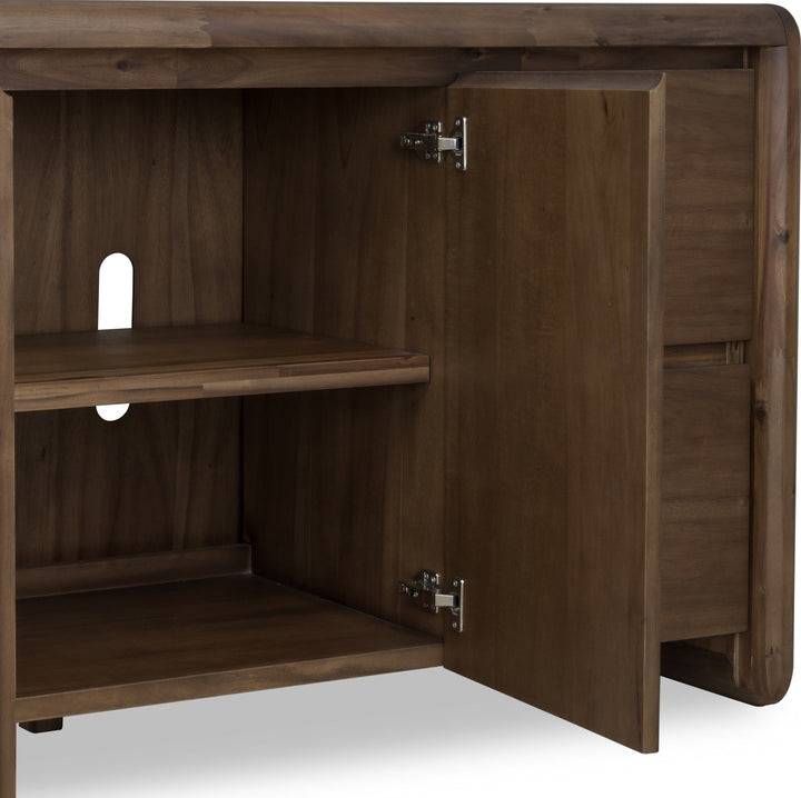 Xolani Two Door Four Drawer Sideboard in Impala — lifestyle photo