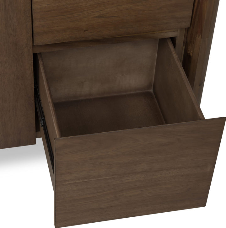 Xolani Two Door Four Drawer Sideboard in Impala — lifestyle photo