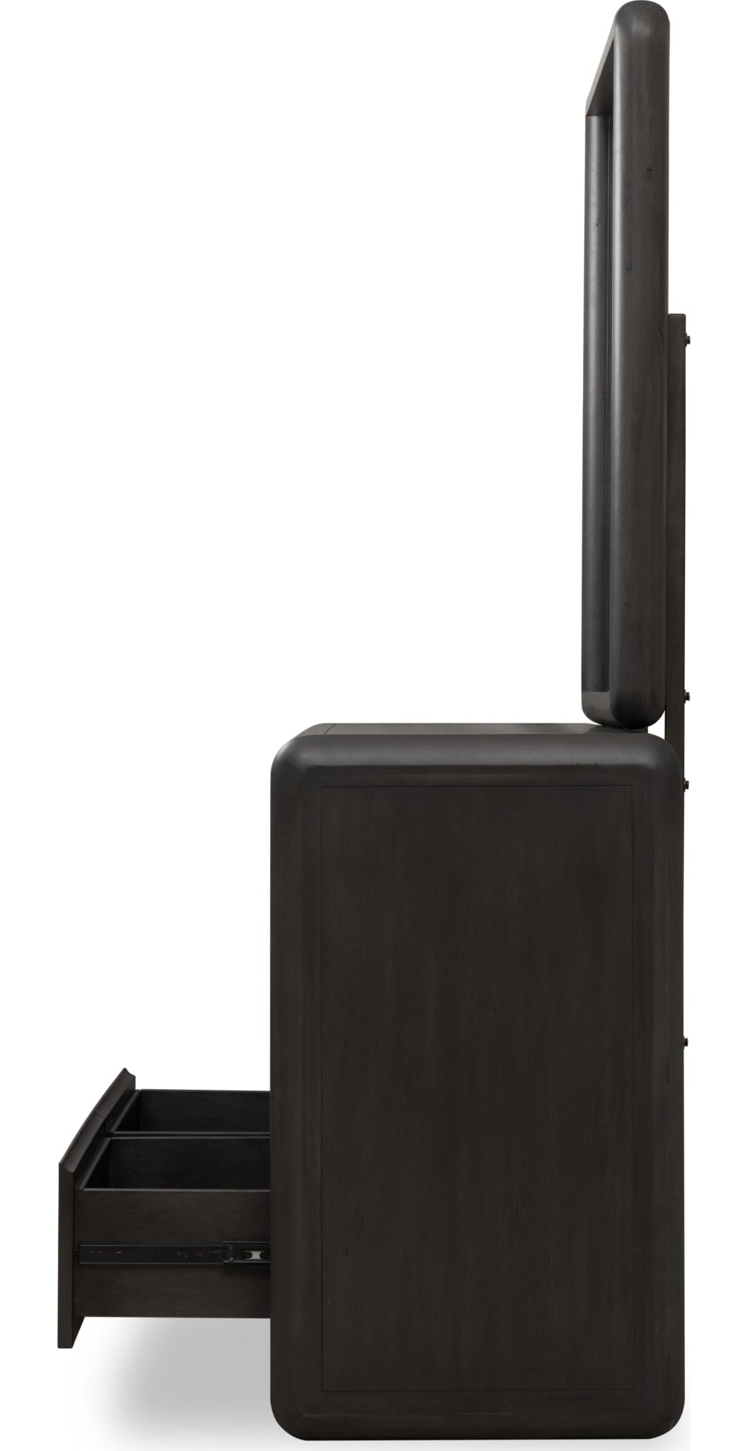 Xolani Wall or Dresser Mirror in Jaguar — side view