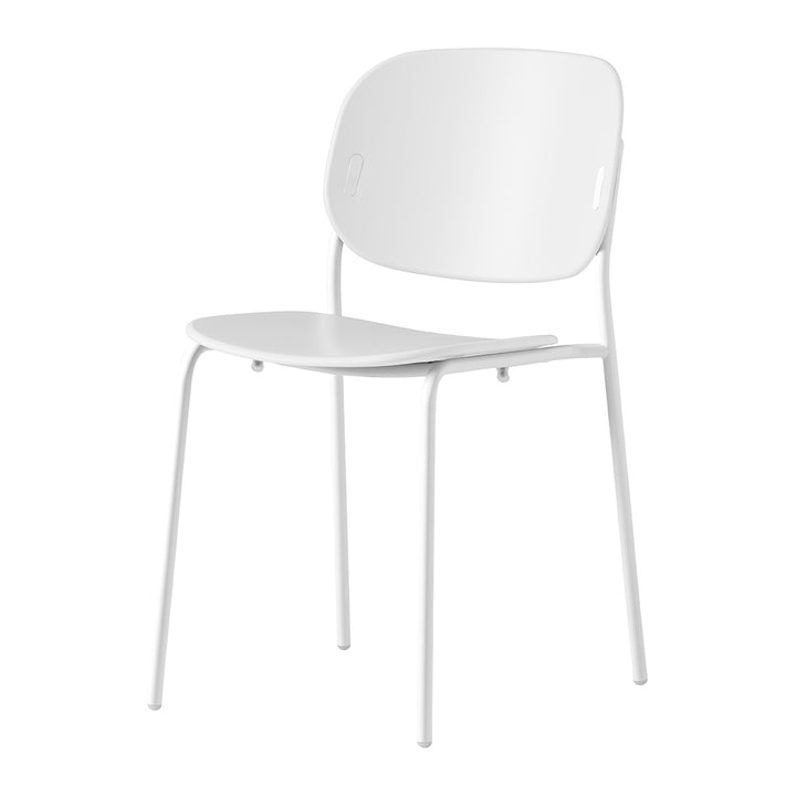 Yo! Dining Chair by Connubia finish option, white background