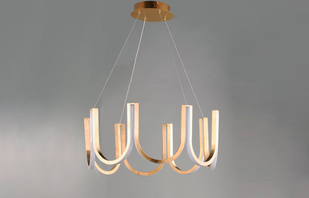 You LED Pendant by ET2 Lighting, styled view 1