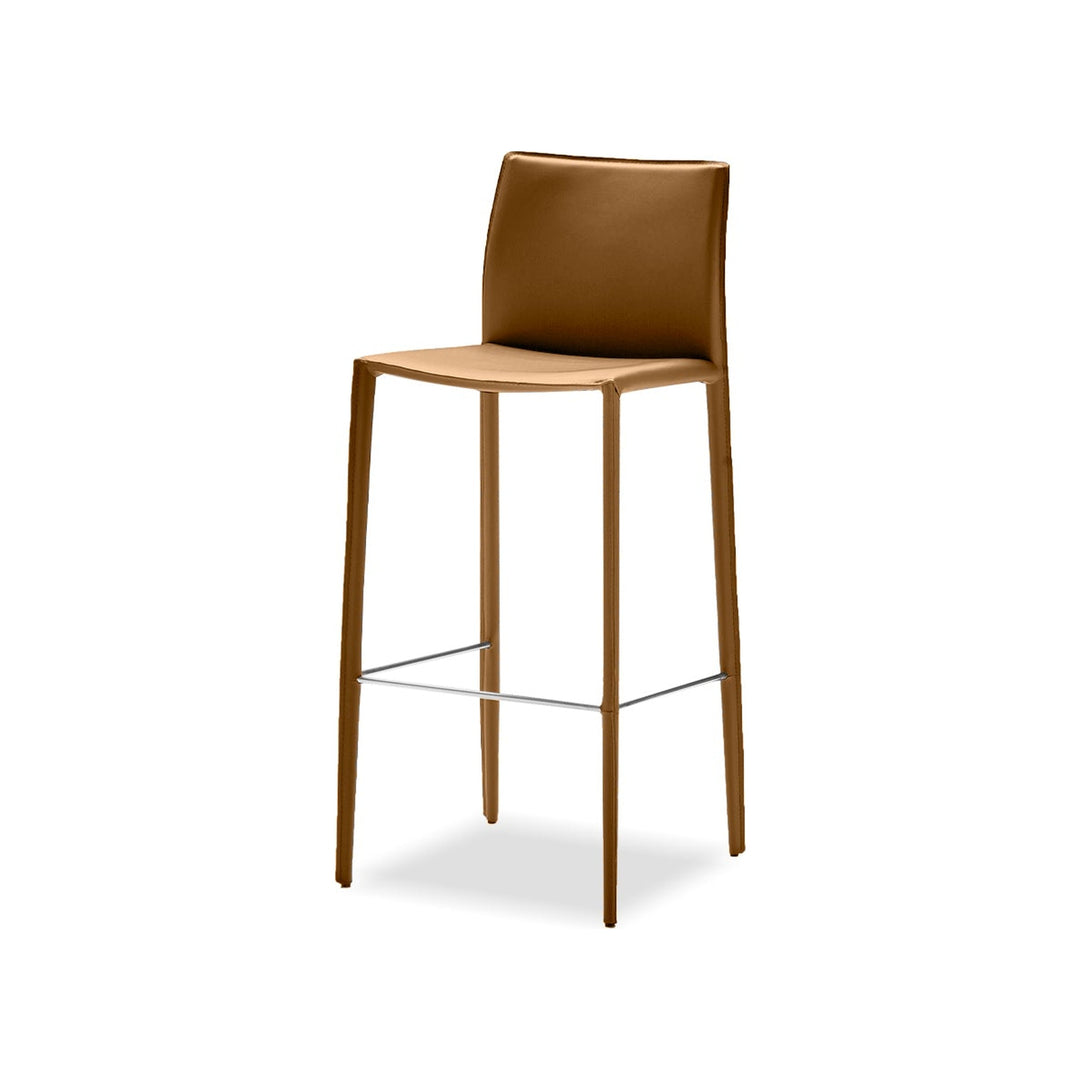 ZAK Counter Stool in Caramel by Mobital — white cutout