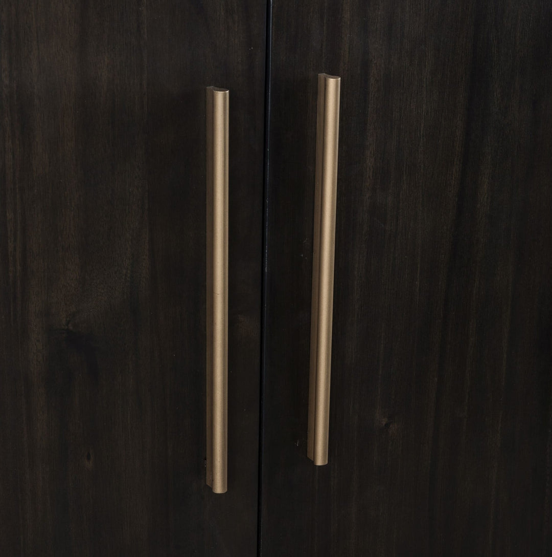 Zamba Bar Cabinet in Jaguar — lifestyle photo