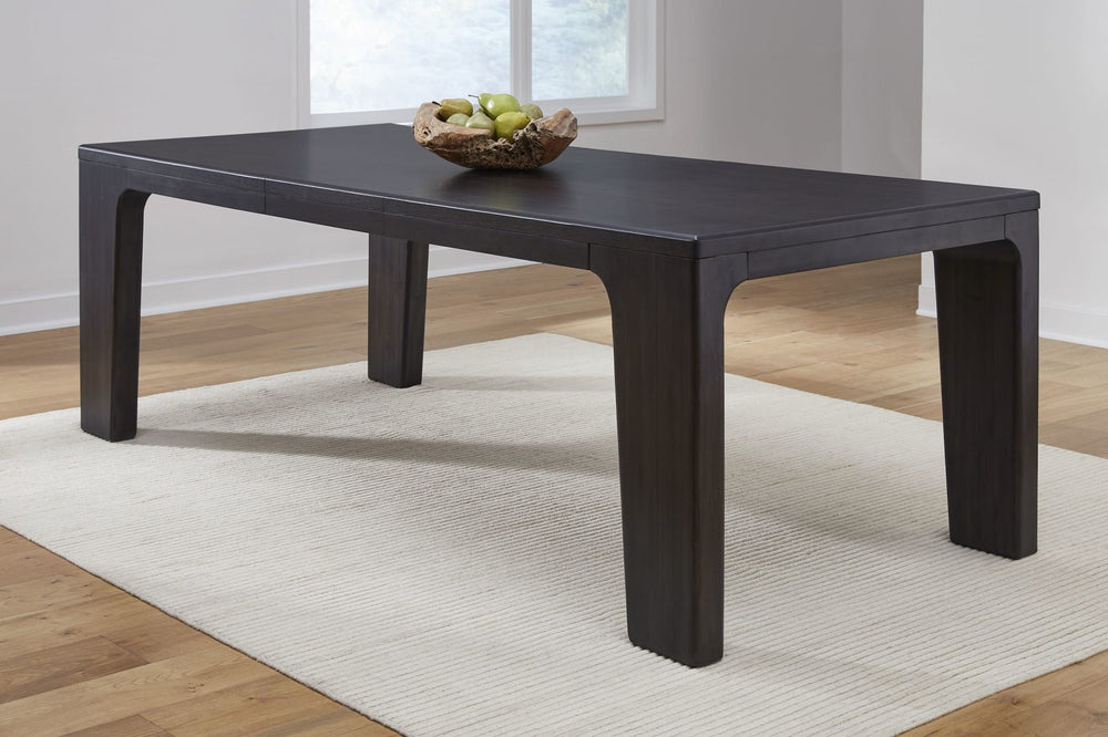 Zamba Extendable Dining Table in Jaguar — lifestyle photo